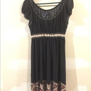 NWT black ladies dress XL